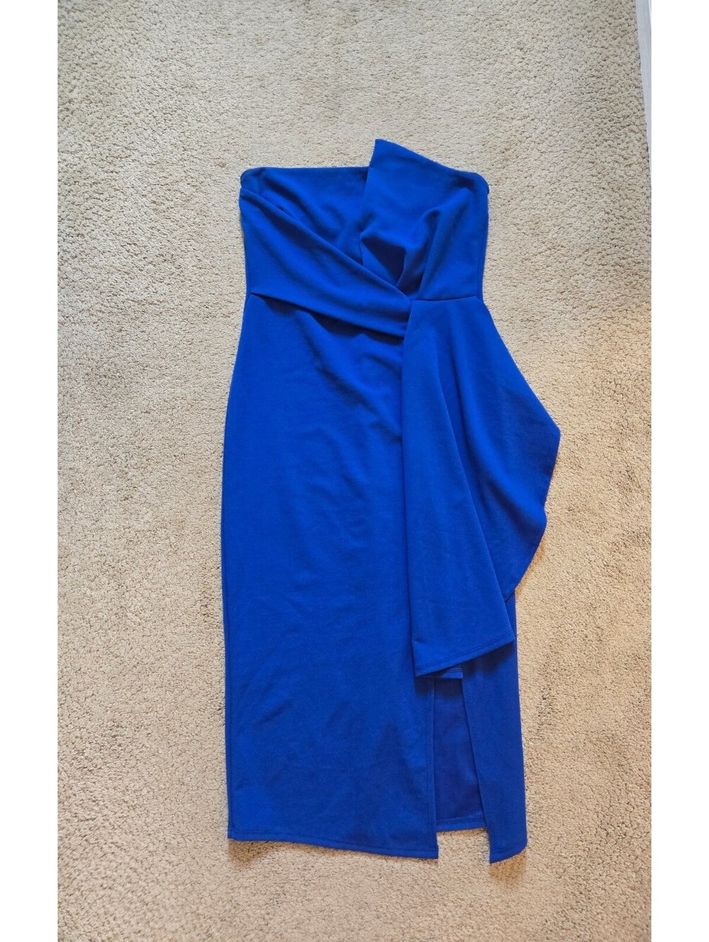 Royal blue dress